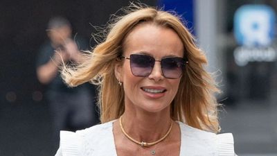 I tend to worry about wearing white, but Amanda Holden's Broderie Anglaise summer dress has me swayed