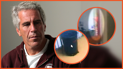 Video proving Epstein’s suicide includes an unexpected Orange cameo — and it’s just as suspicious as it sounds