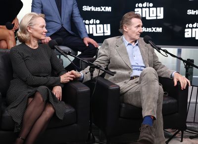 Liam Neeson and Pamela Anderson Hold Hands in Public a Day After Romance Confirmation