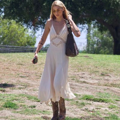 Bella Hadid’s Boho Dress Looks Designer—It’s Actually Under £100