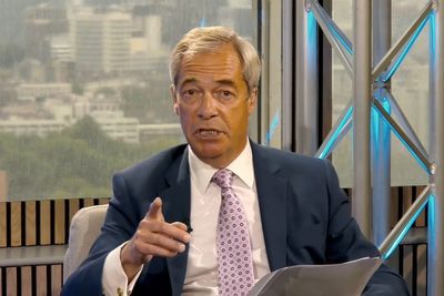 Farage called ‘manbaby’ by US politician during debate about Trump
