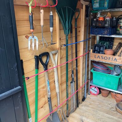 I finally got my shed organised thanks to this one simple yet effective trick – and it costs less than £10