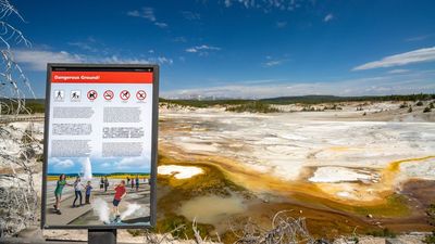 Teen at Yellowstone suffers severe burns after ground breaks over scalding thermal pond