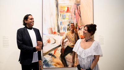 Artist goes from nerve pain to people's champ