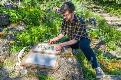 ‘Best job in the natural world’: seed collector enlisted as modern-day Darwin to document the world’s plants