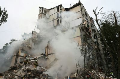 Russia Strikes Kill Six In Kyiv, Moscow Says Captured Key Town