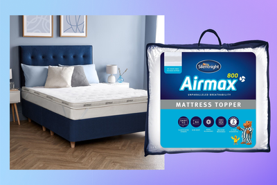 Silentnight airmax mattress topper review: An affordable upgrade for beds past their best