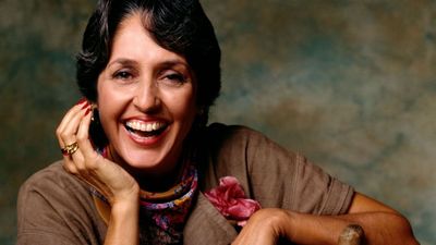 80s decor is trending – Joan Baez's cozy but muted living room is a masterclass in modernizing the decade's aesthetic (while maintaining its character)