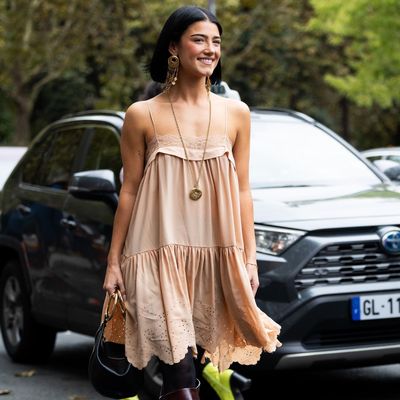 No Idea What to Wear in this Unpredictable Weather? Try a Summer Dress and Boots