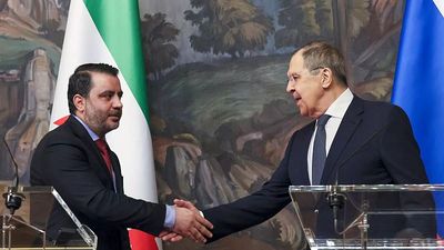 Syria wants Russia 'by our side,' foreign minister Asaad al-Shibani says in Moscow
