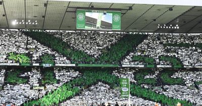 Green Brigade release flag day Celtic tifo statement