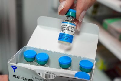 US childhood vaccination rates fall again as exemptions set another record