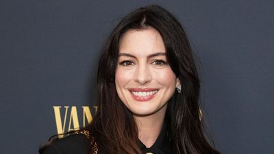 Anne Hathaway's white Birkenstocks are the easy-to-wear sandals you'll love if you can't get on board with clogs
