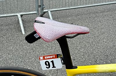 Is this translucent saddle the coolest tech find of the Tour de France Femmes?