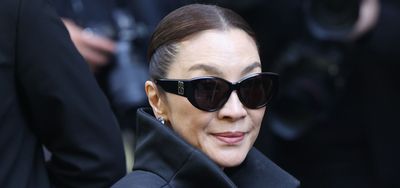 Michelle Yeoh's stylish all-black outfit is making us want to bring back this workwear classic