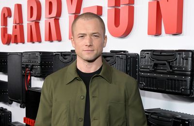 Taron Egerton laughs off 'strange' Wolverine rumours