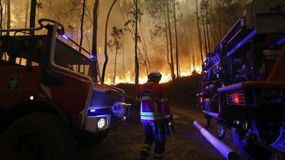 Portugal evacuates villages as wildfires injure 19, deploy 1,800 firefighters