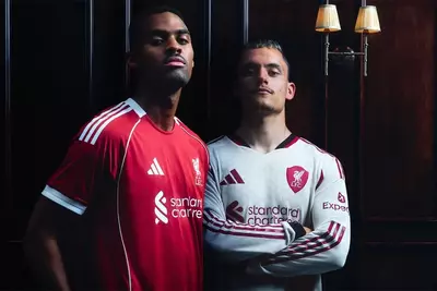 Liverpool unveil new home shirt after champions switch from Nike to adidas