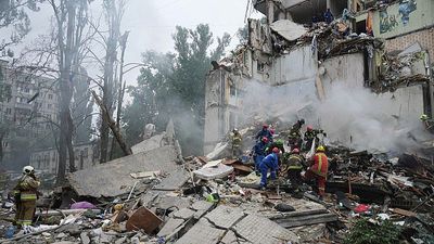 Death toll in 'vile' Russian missile strike on Kyiv rises to 31, including children