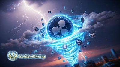Even as XRP Prices Retreated, GoldenMining’s Contracts Still Generated a Steady $5,700 Daily Return.