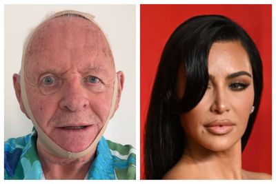 Kim Kardashian reacts to Anthony Hopkins savagely trolling her Skims product with Hannibal Lecter comparison