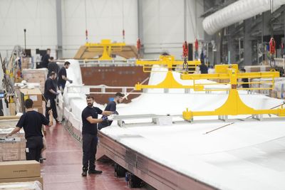 UK factory slowdown eases further despite weak conditions
