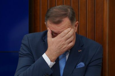 Appeals court in Bosnia confirms sentence for Bosnian Serb President Milorad Dodik