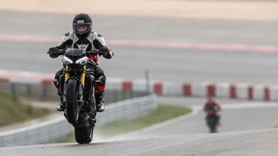 Triumph's Wheelie Control System Turns You Into a Hooligan With a Safety Net