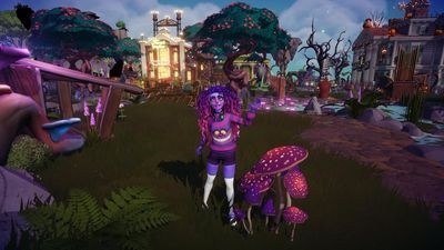 Tip some purple caps somewhere swampy riddle solution in Disney Dreamlight Valley