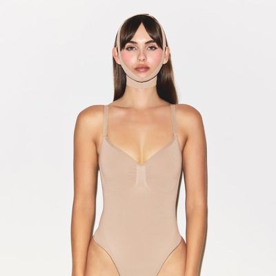 Kardashian’s Skims Face Shapewear and *that* Sydney Sweeney Ad Reveal a Rise of Regressive Ideals Online