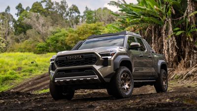 Here’s What It Costs To Charge a Tesla Monthly vs Using Gas for a Toyota Tacoma