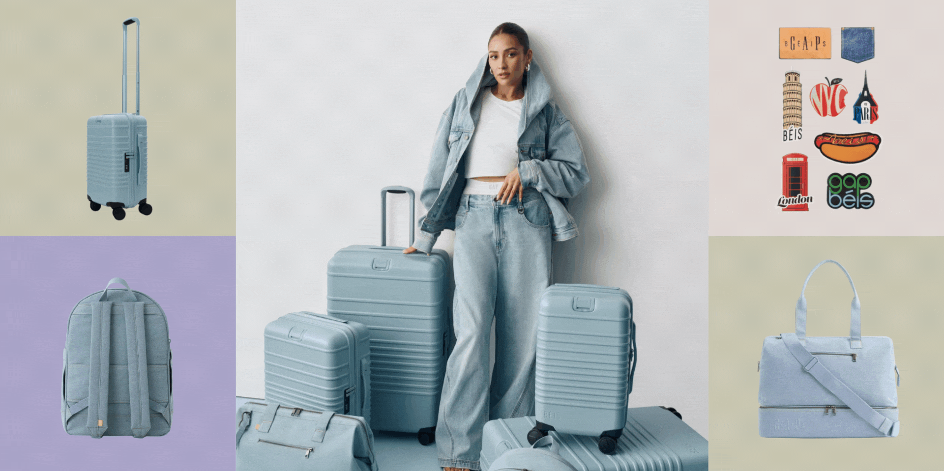 Gap Just Collaborated With This Celeb-Backed Luggage Brand on Suitcases in This Year's Hottest Color — "As Timeless as Neutrals and Bold as Aluminum"