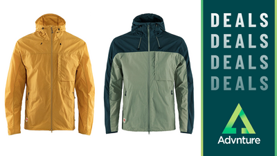 A rare gem! Fjällräven deals come around once in a blue moon, and we think $55 off this lightweight windproof jacket is an absolute bargain