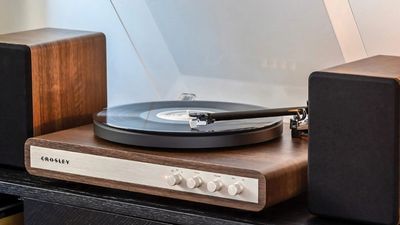 Crosley's new turntable system uses external bookshelf speakers, and aims to offer a step up from all-in-one record players