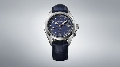 This beautiful new Seiko was inspired by mountains at nighttime