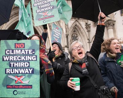 Will Sadiq Khan lie down to stop Heathrow runway takeoff?