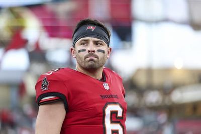 Buccaneers' Baker Mayfield suffered a contusion on his throwing hand