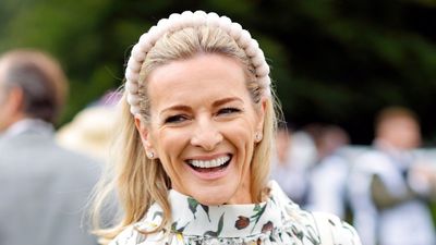 Gabby Logan's tulip print dress for a day at the races is a reminder that florals are always a good idea