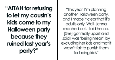 Children Ruin Halloween Party, Mom Acts Surprised When The Host Makes It “Adults-Only” Next Year