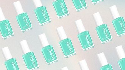 For a mani that mirrors turquoise seas, essie's Riviera Rush is the nail colour to pick
