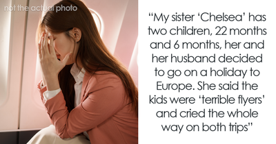 Mom Takes Kids On A 9-Hour Flight, Complains Nobody Helped, Gets A Reality Check From A Sibling