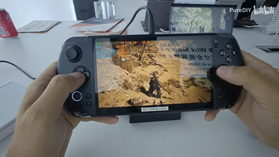 We just got our first proper look at GPD's battery-optional Strix Halo handheld gaming PC and I'm still unconvinced