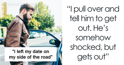 Woman’s Date Is A Walking Red Flag, She Ditches Him On The Side Of The Road