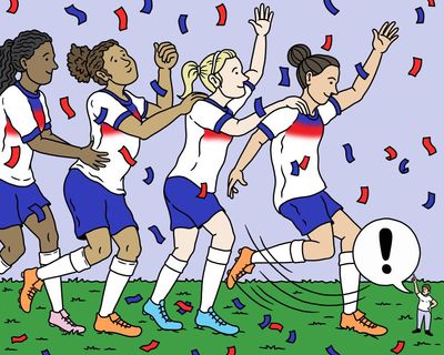 The soundtrack of the women’s Euros was happiness … and some men can’t cope