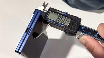 I measured the Samsung Galaxy Z Fold 7 vs. Honor Magic V5 to see which is the world's thinnest foldable