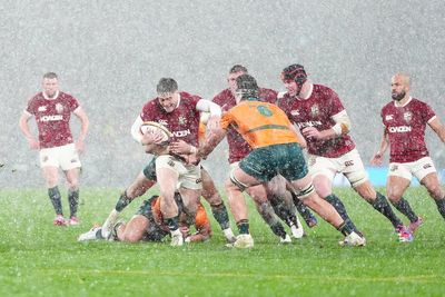 Third Test between Australia and Lions halted due to lightning