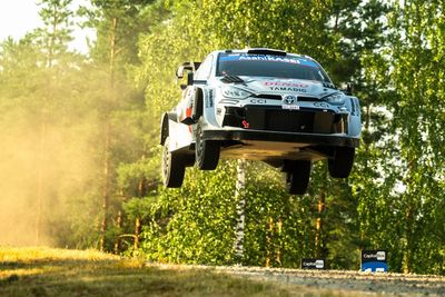 WRC Rally Finland: Kalle Rovanpera survives puncture to double lead