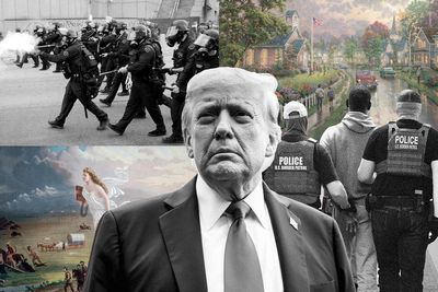 The Trump administration is using ‘fascist propaganda’ to promote its mass deportation campaign, experts say