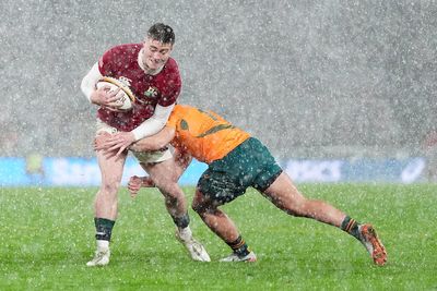 Lions and Wallabies forced off pitch as lightning strikes near Sydney stadium