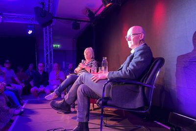 Pro-Palestinian protesters disrupt Fringe event featuring John Swinney